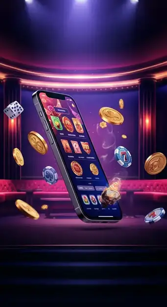 Interface de jeu colorée de Magical Spin Casino affichant des machines à sous populaires et des éléments bonus