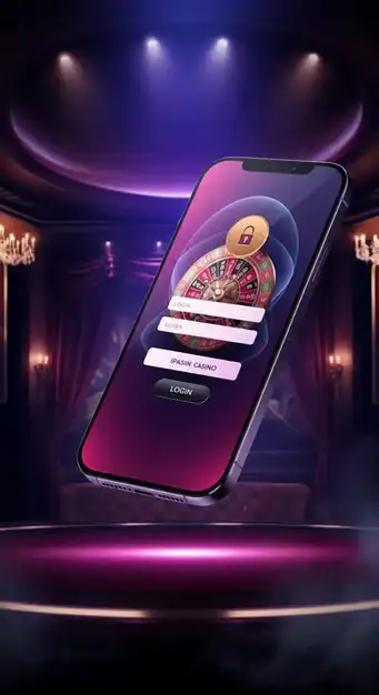 Interface de connexion sécurisée du Magical Spin Casino affichant les champs d'identification et un bouton d'accès au compte joueur.